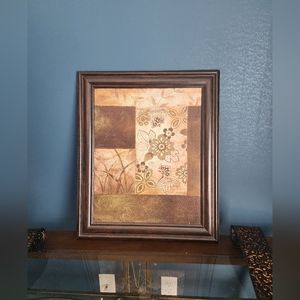 Beautiful picture with elegant candle sconces